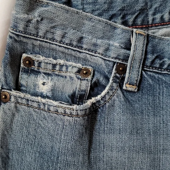 J.Crew Classic Button Fly Bootcut Jeans. SZ 6 100% cotton.... no stretch. - Picture 5 of 8